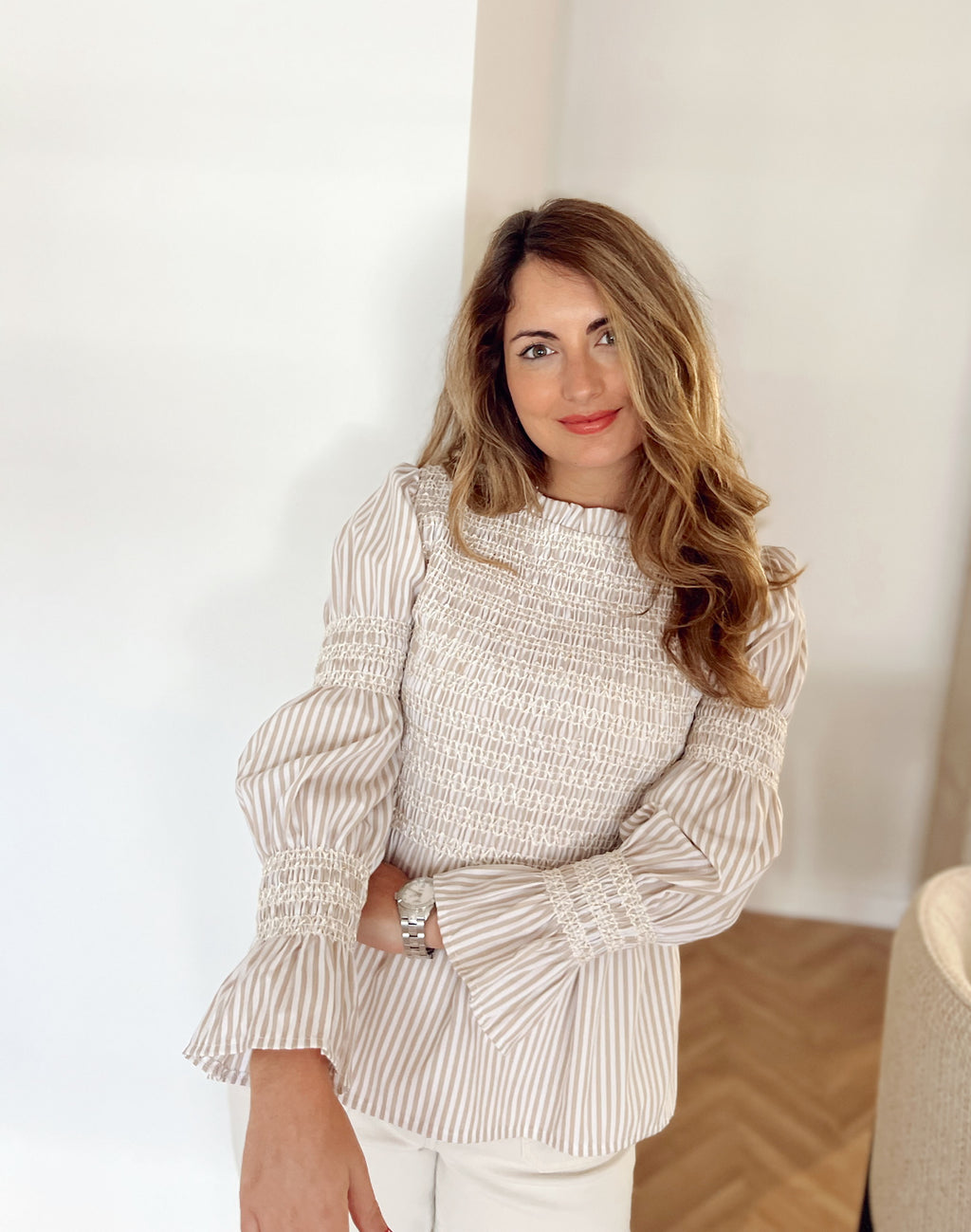Blusa Nido Beige