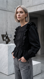 Blusa Julieta Negro