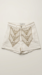 Short Tribal White