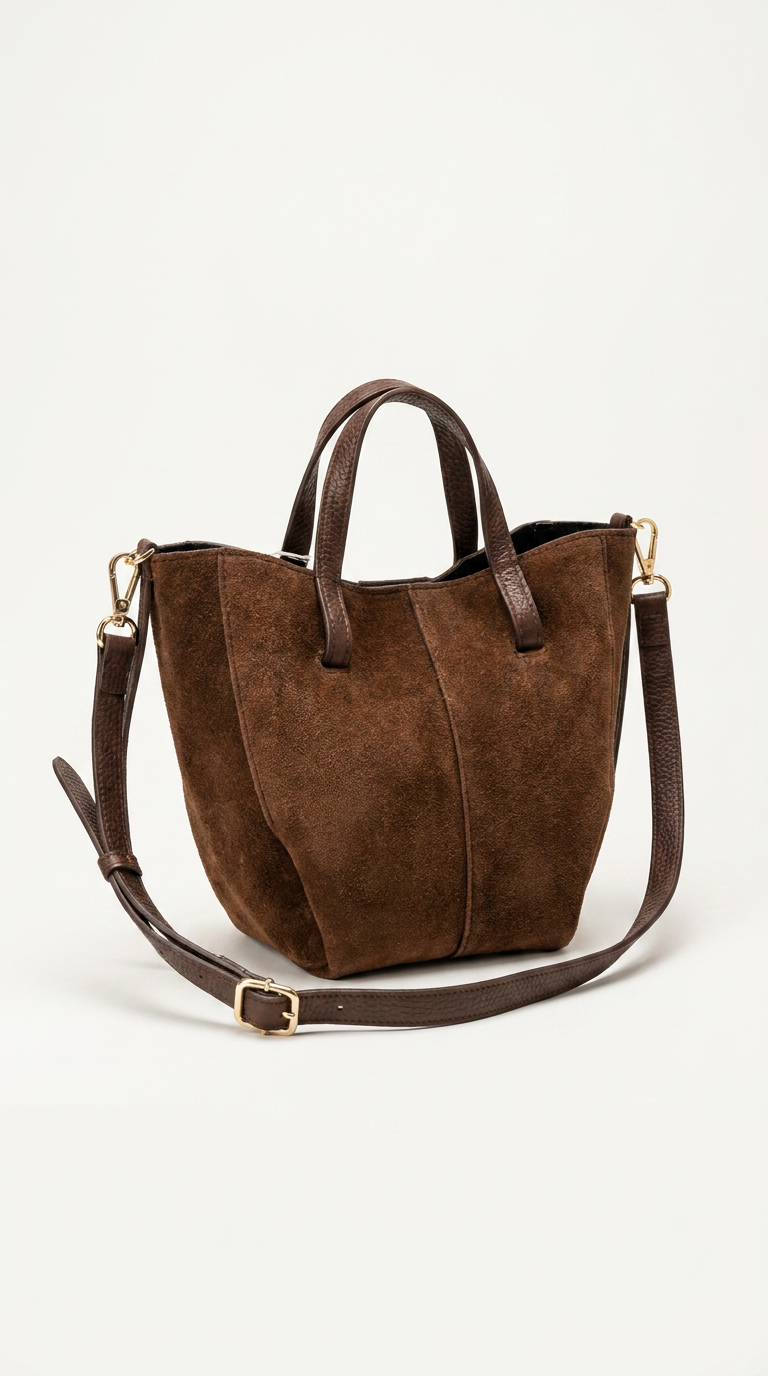 Bolso Serraje Matilda Chocolate