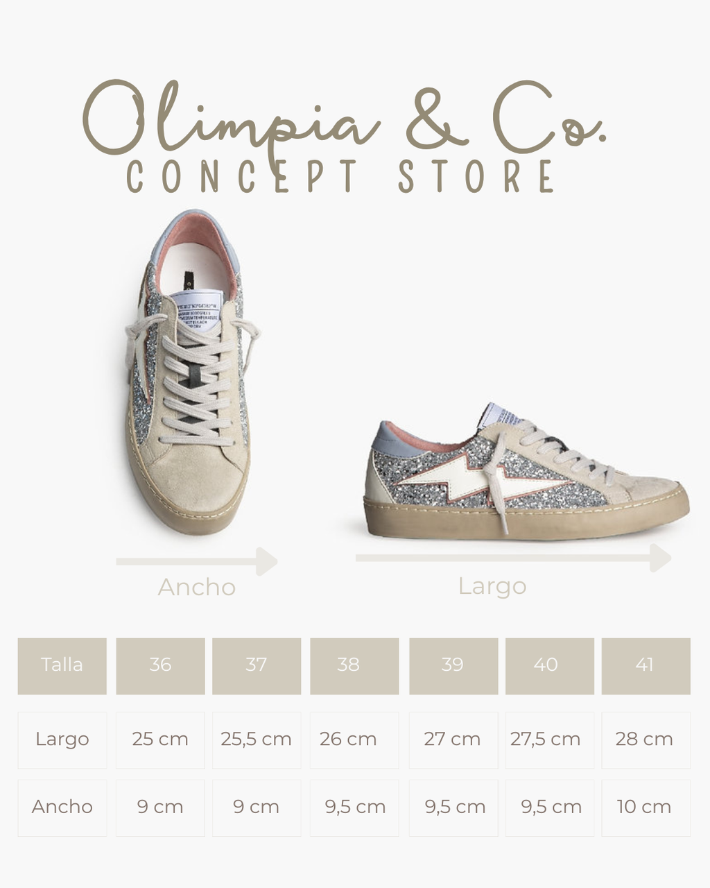 Sneaker Plata