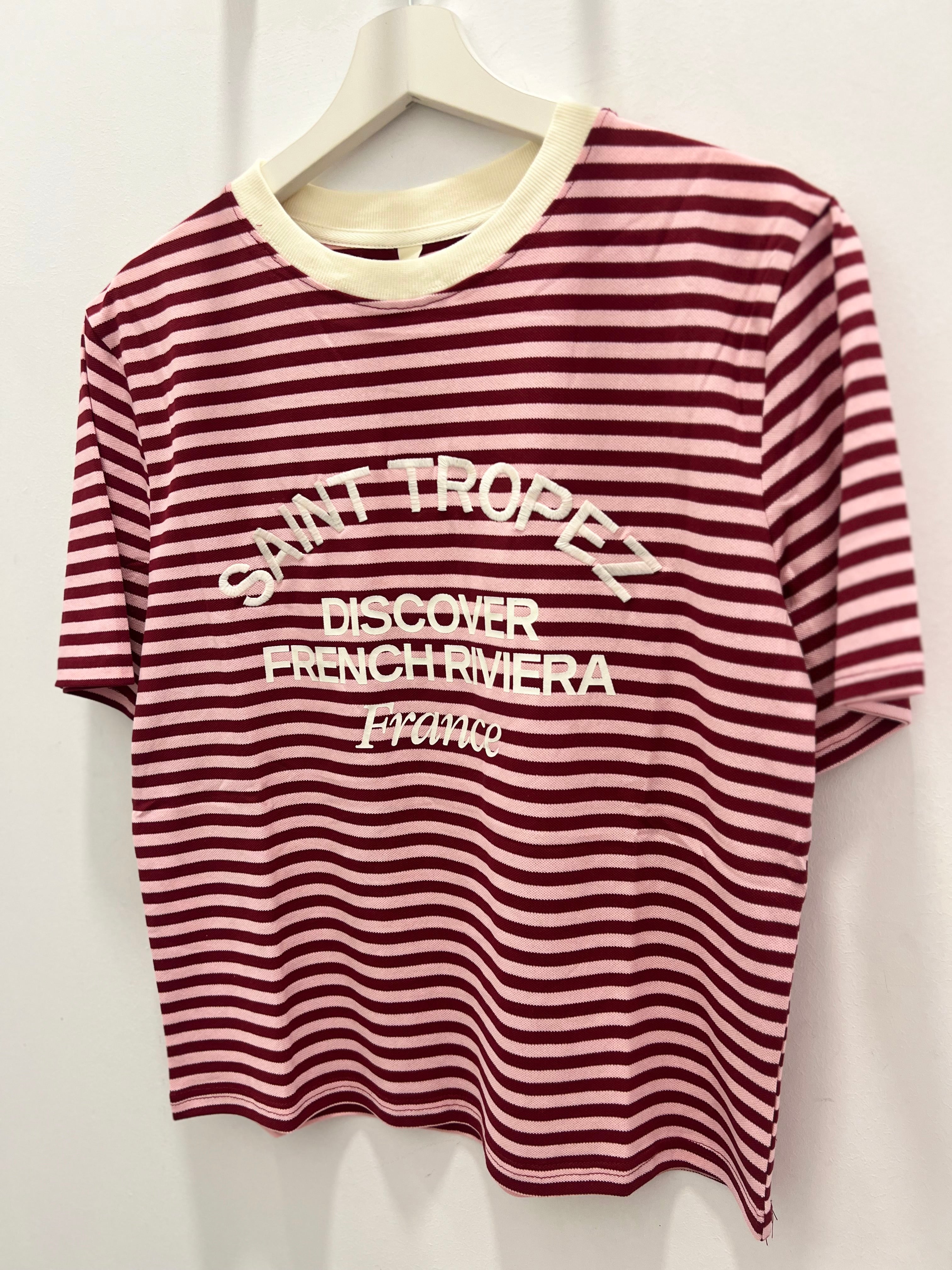 Camiseta Riviera Burgundy