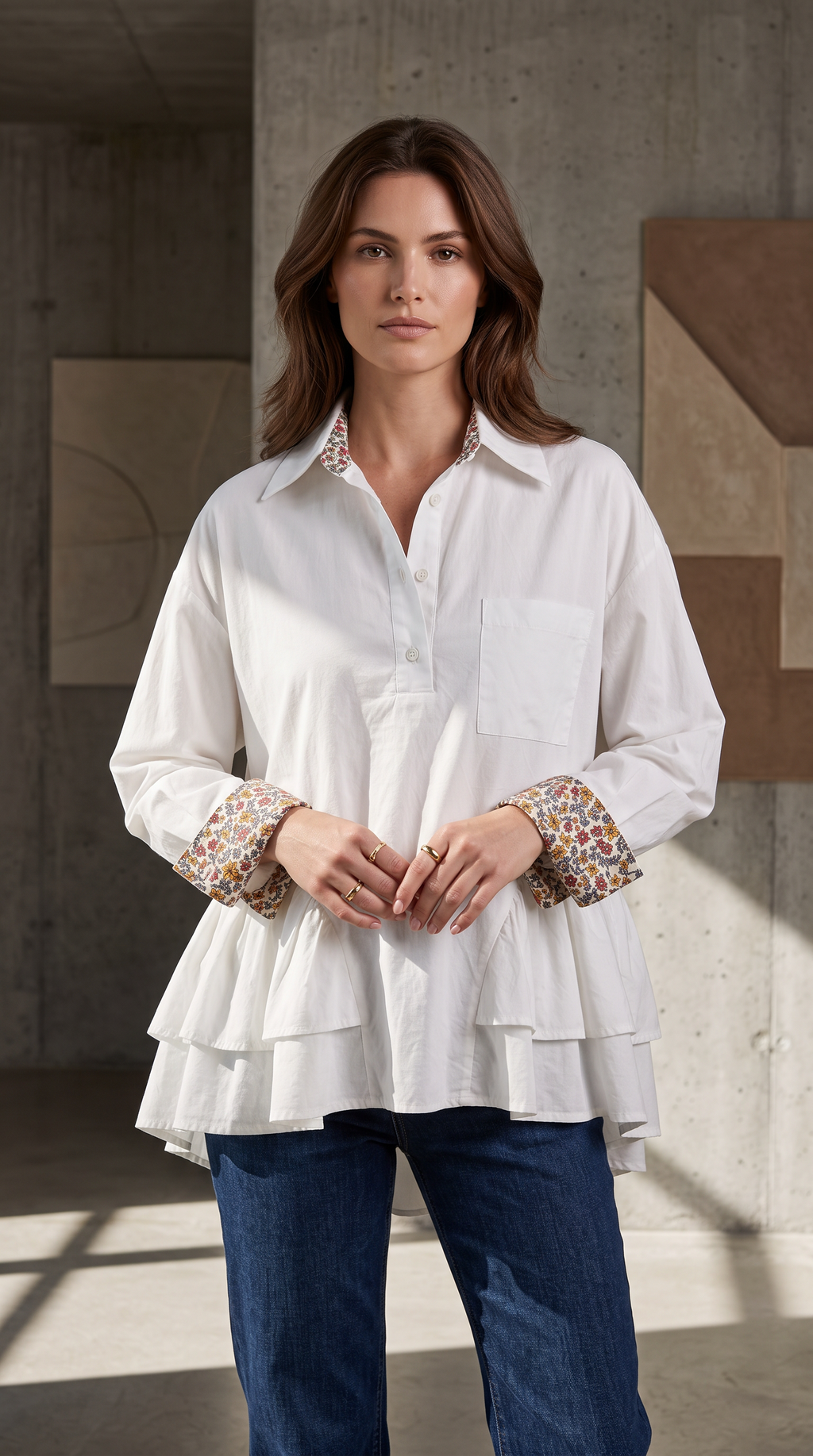 Polera Liberty Blanca