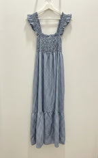Vestido Vichy Azul