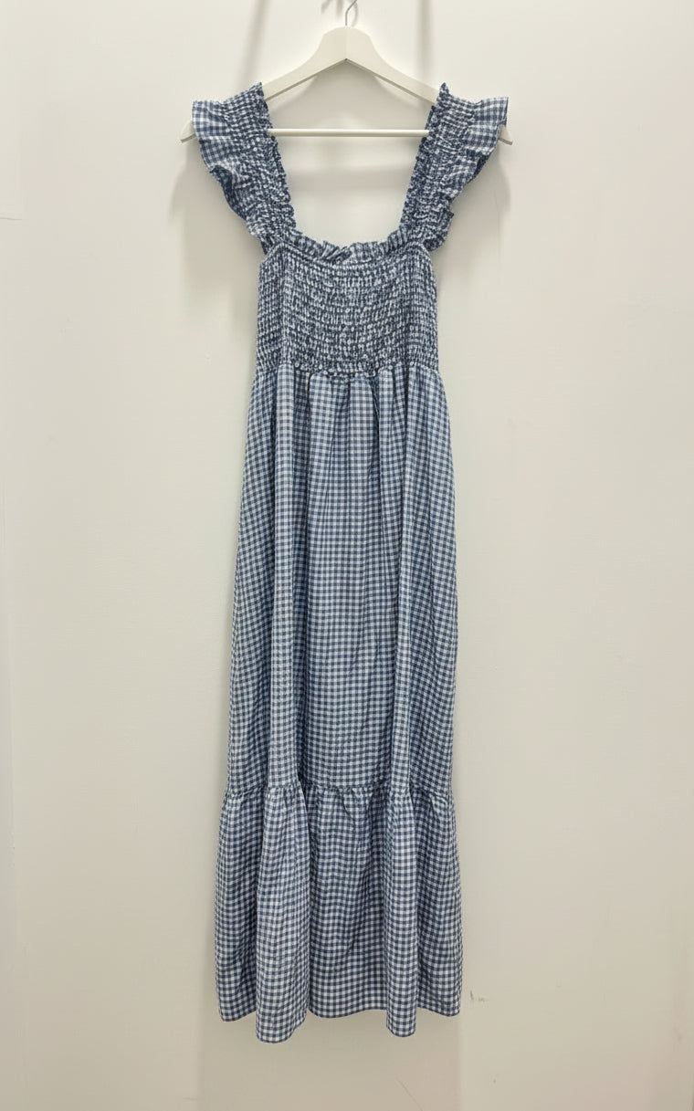 Vestido Vichy Azul