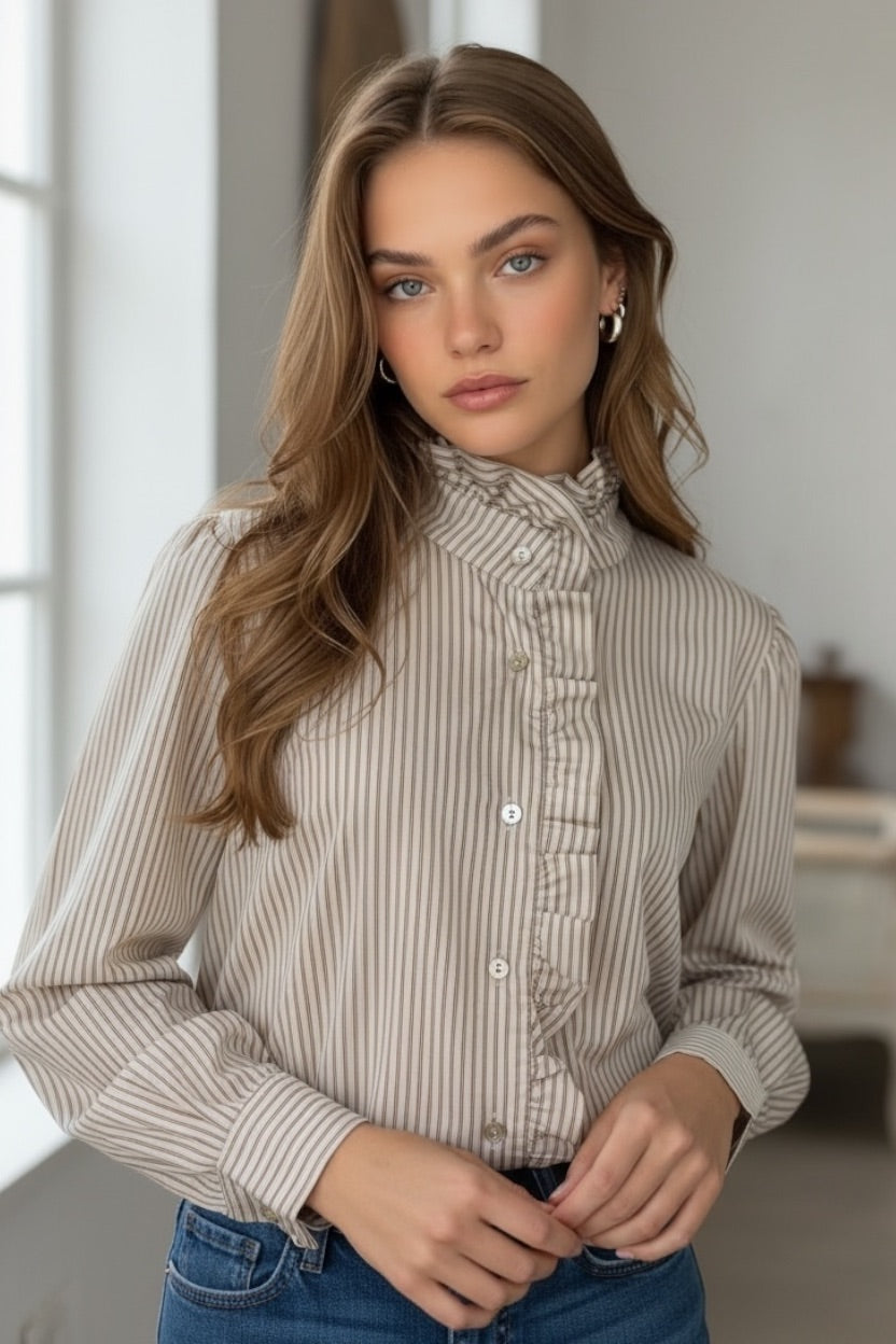 Camisa Julieta Beige