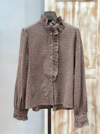 Blusa Martina Vichy Granate