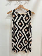 Top Punto Seda Camel