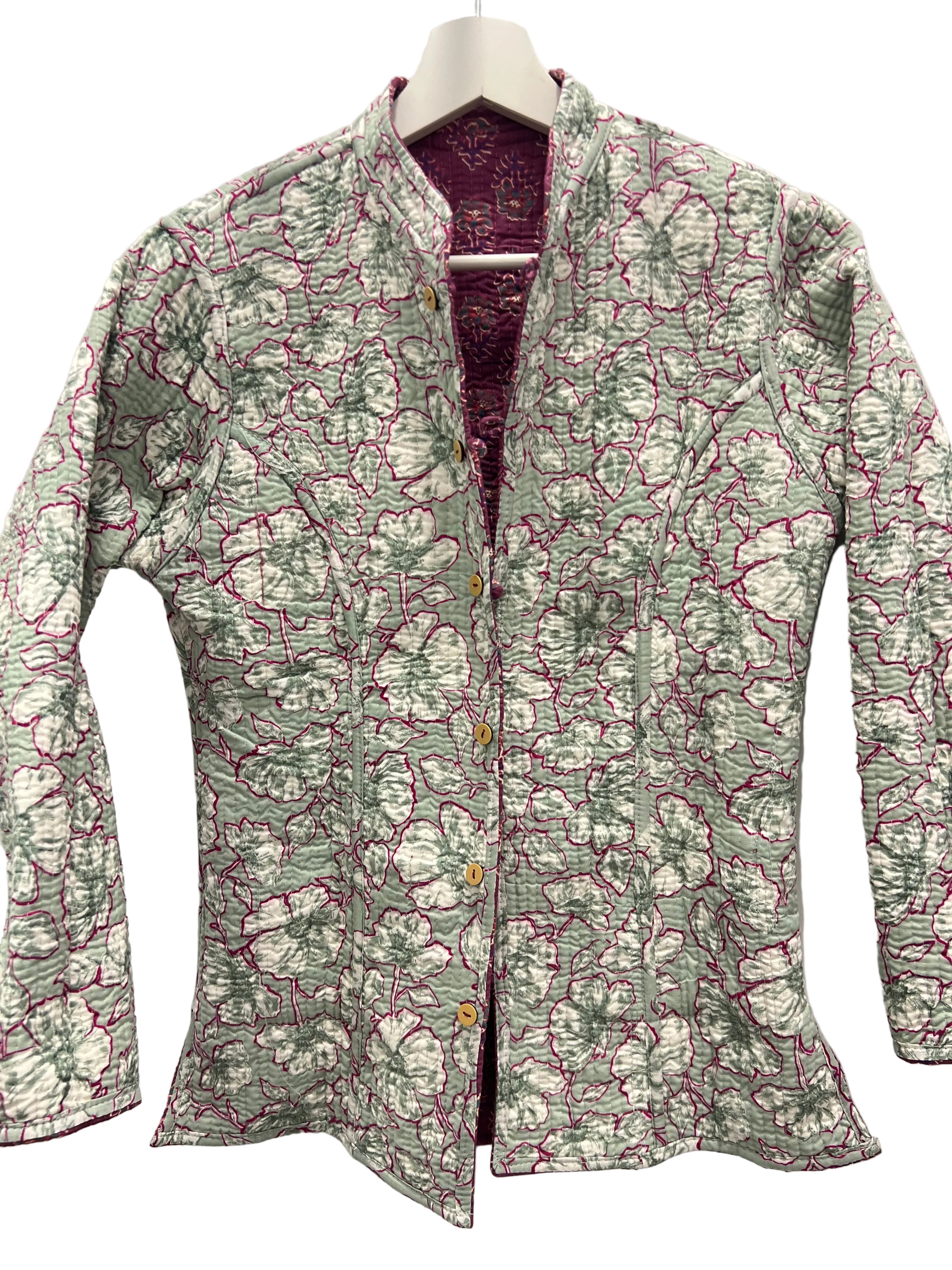 Chaqueta Reversible Purple & Mint Talla S
