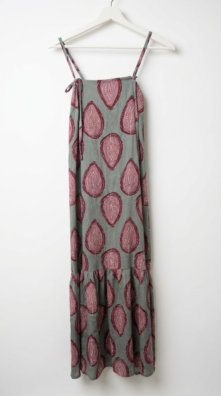 Vestido Adriana Hojas