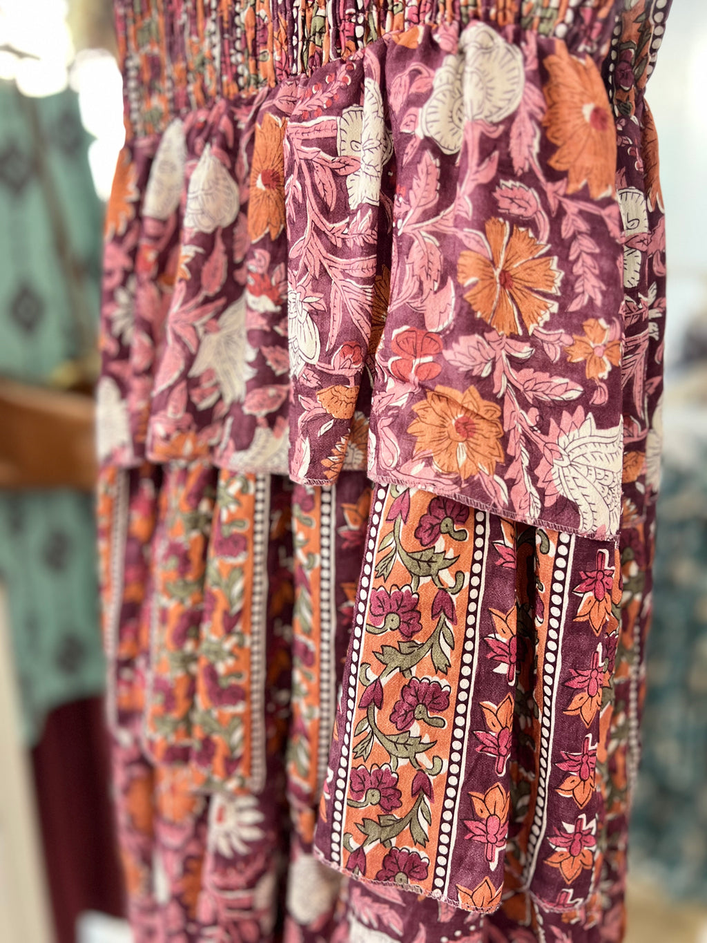 Vestido Toscana Morado