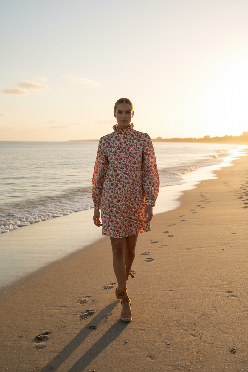 Vestido Camisero Liberty