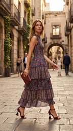 Vestido Toscana Azul
