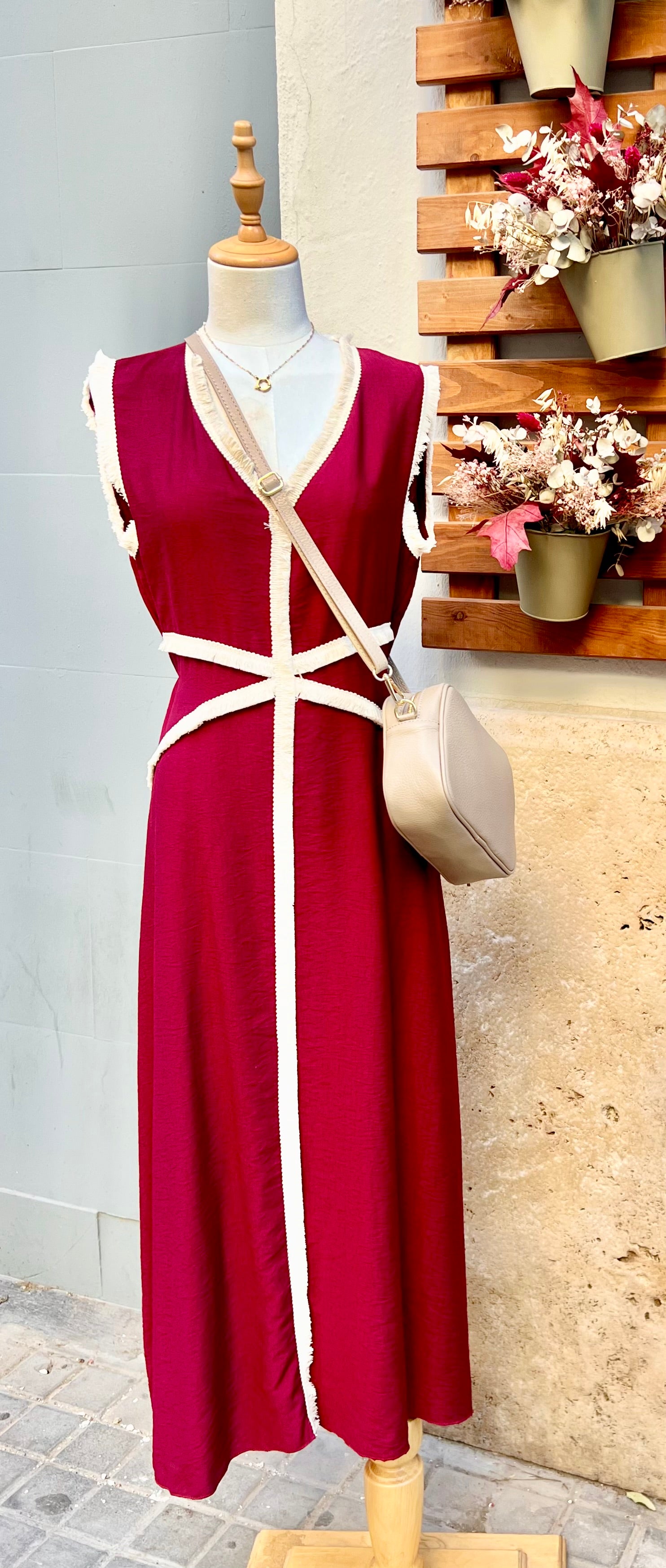 Vestido Frambuesa
