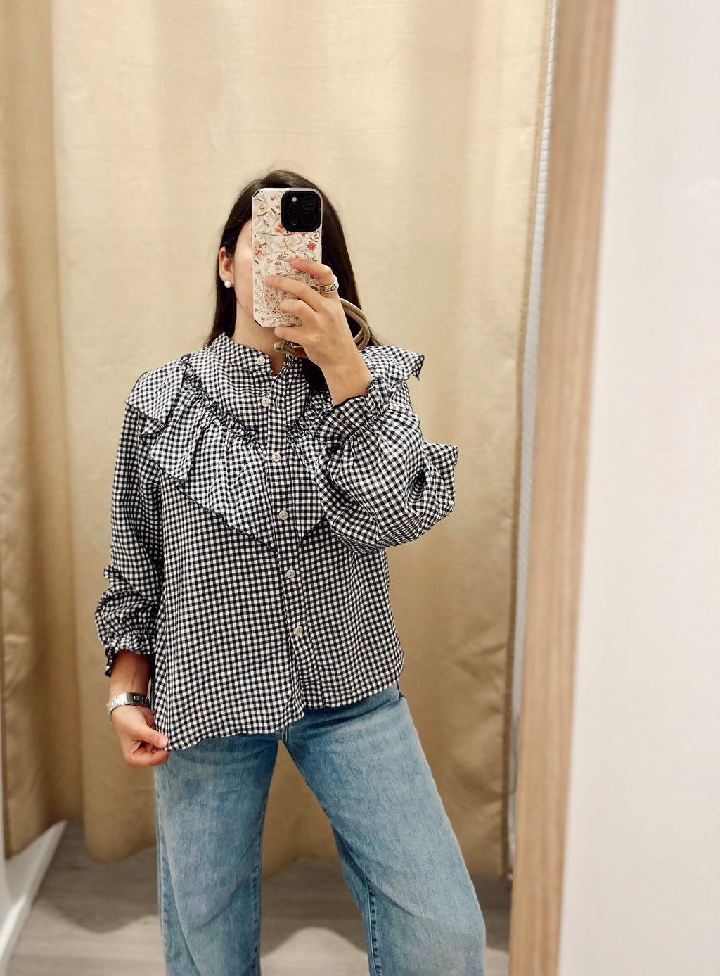 Camisa Vichy Marino