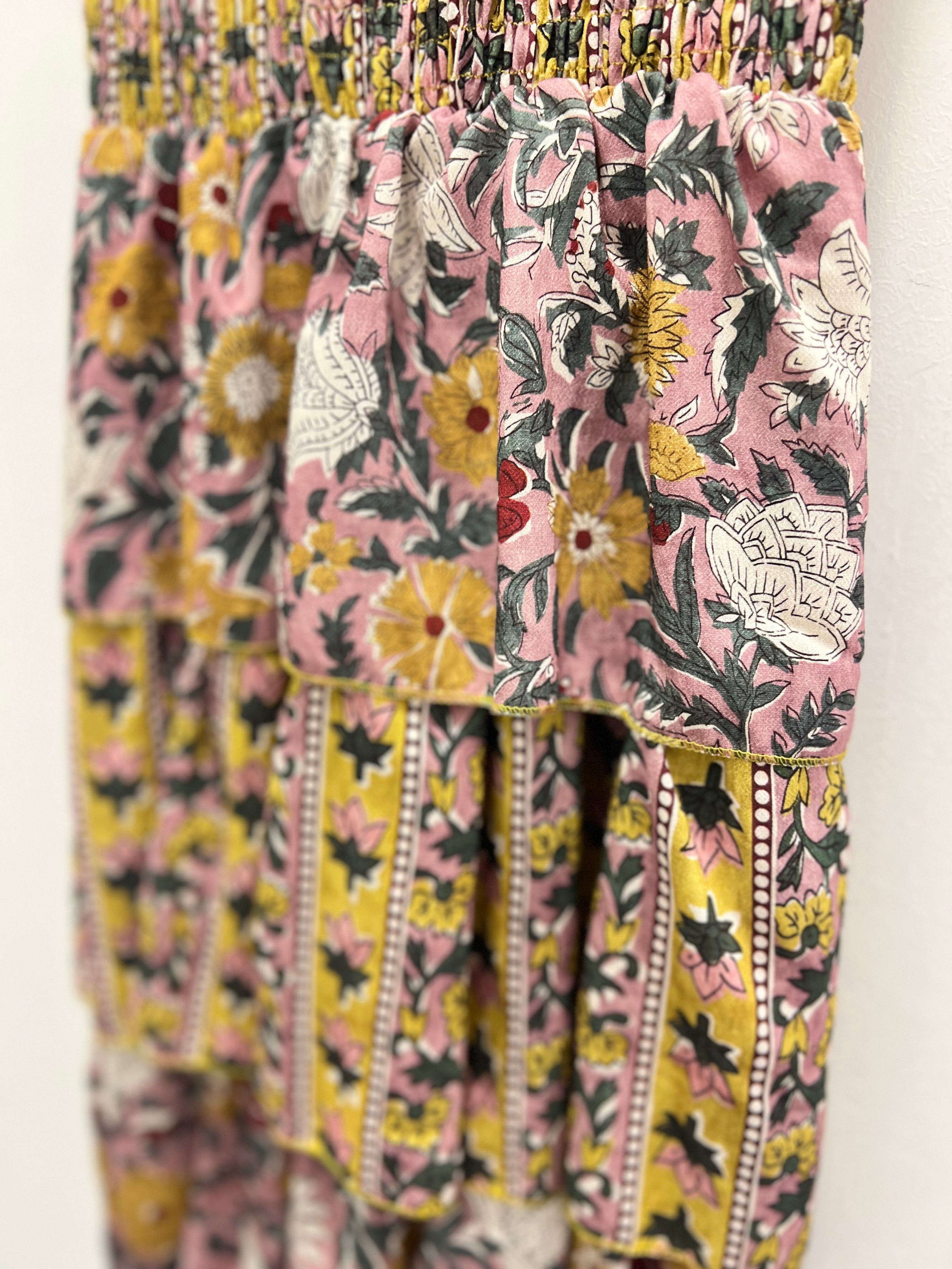 Vestido Toscana Rosa