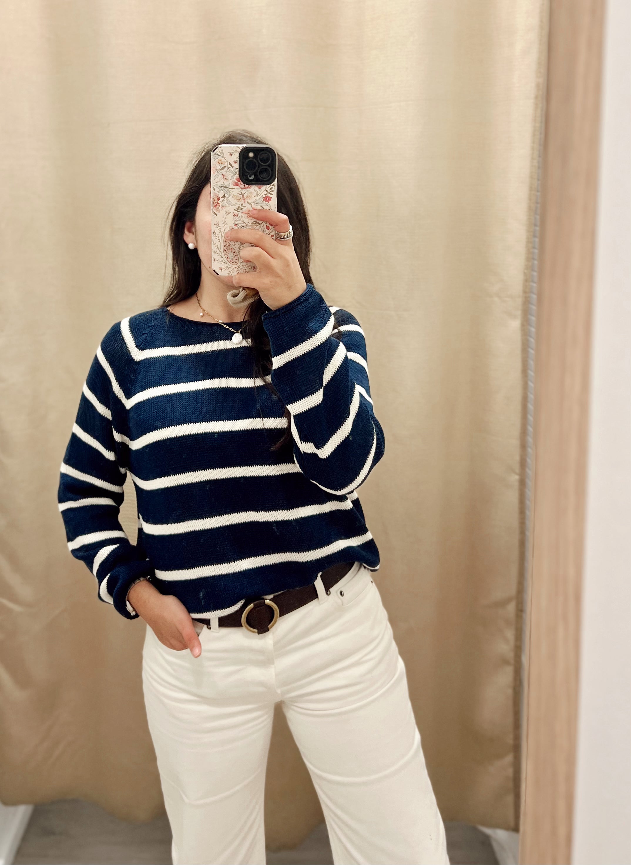 Jersey Spring Azul Marino