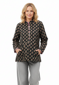 Chaqueta Reversible Black & Mint Talla L