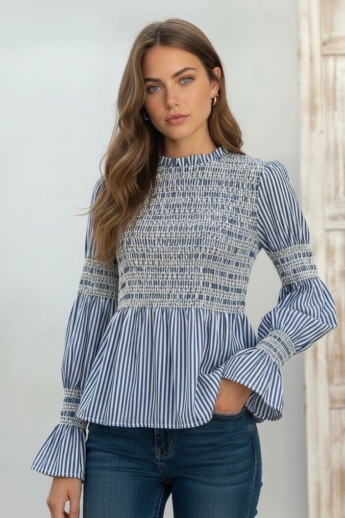 Blusa Nido Azul