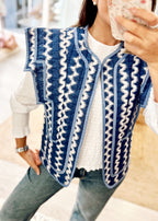 Chaleco Ikat