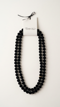 Collar Bolas Terciopelo