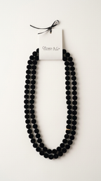 Collar Bolas Terciopelo