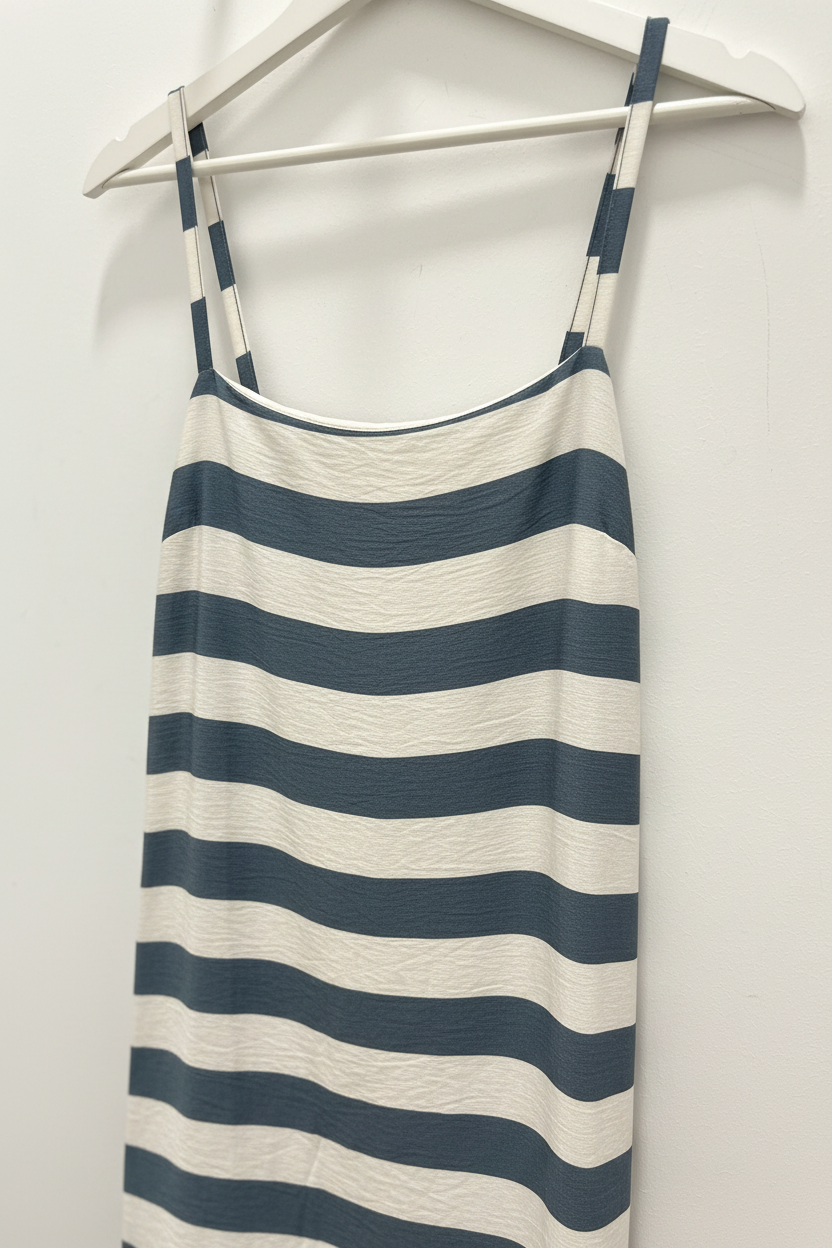 Vestido Camila Grey Blue