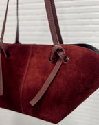Bolso Cornualles Serraje Burgundy