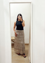 Falda Formentera Taupe