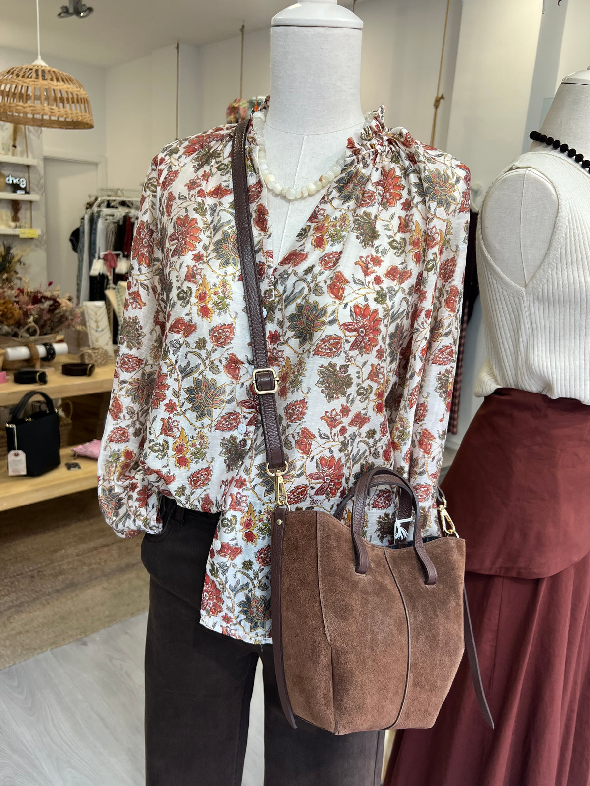 Bolso Serraje Matilda Chocolate