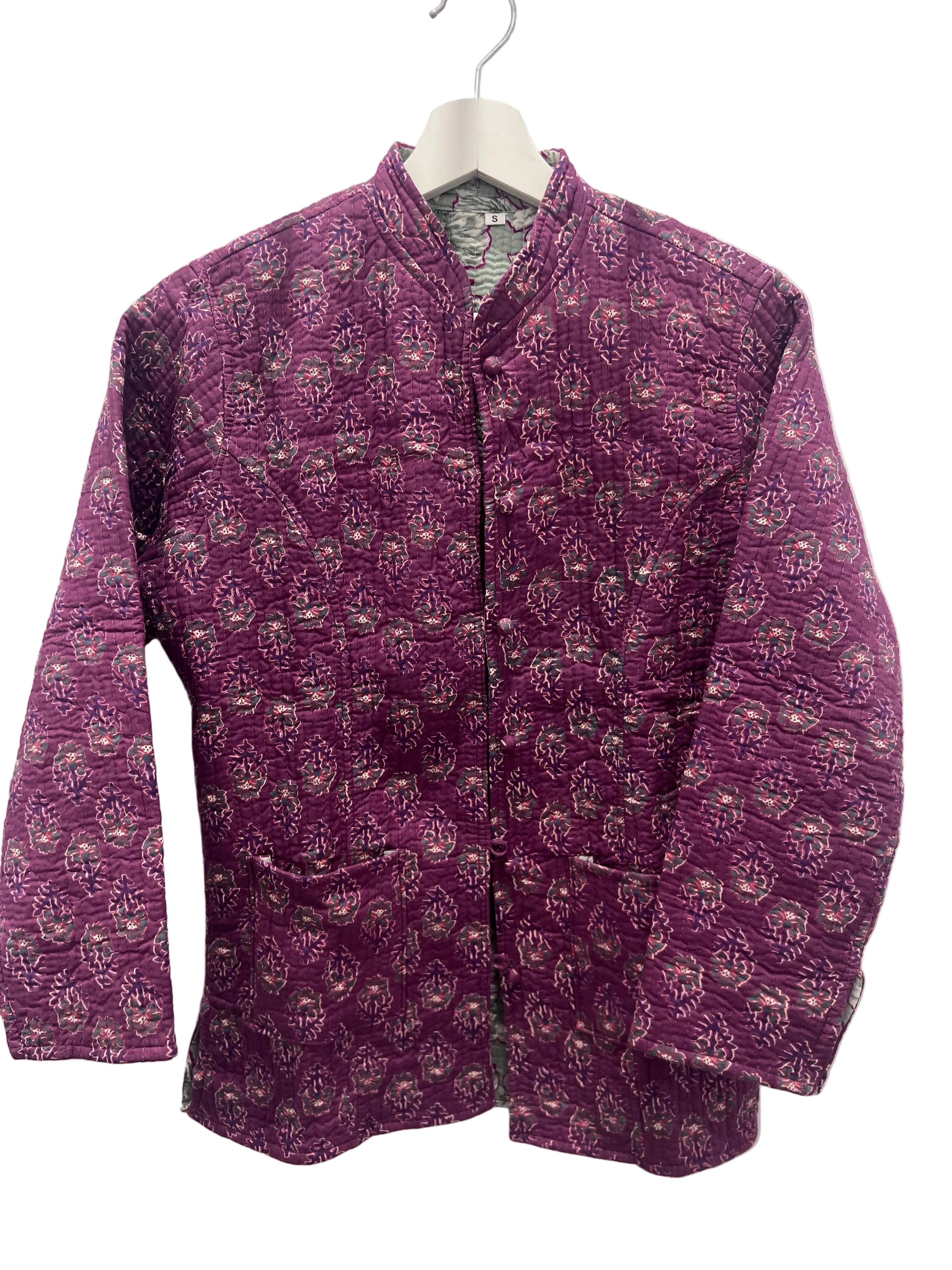 Chaqueta Reversible Purple & Mint Talla S