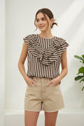 Blusa Teresa Marrón