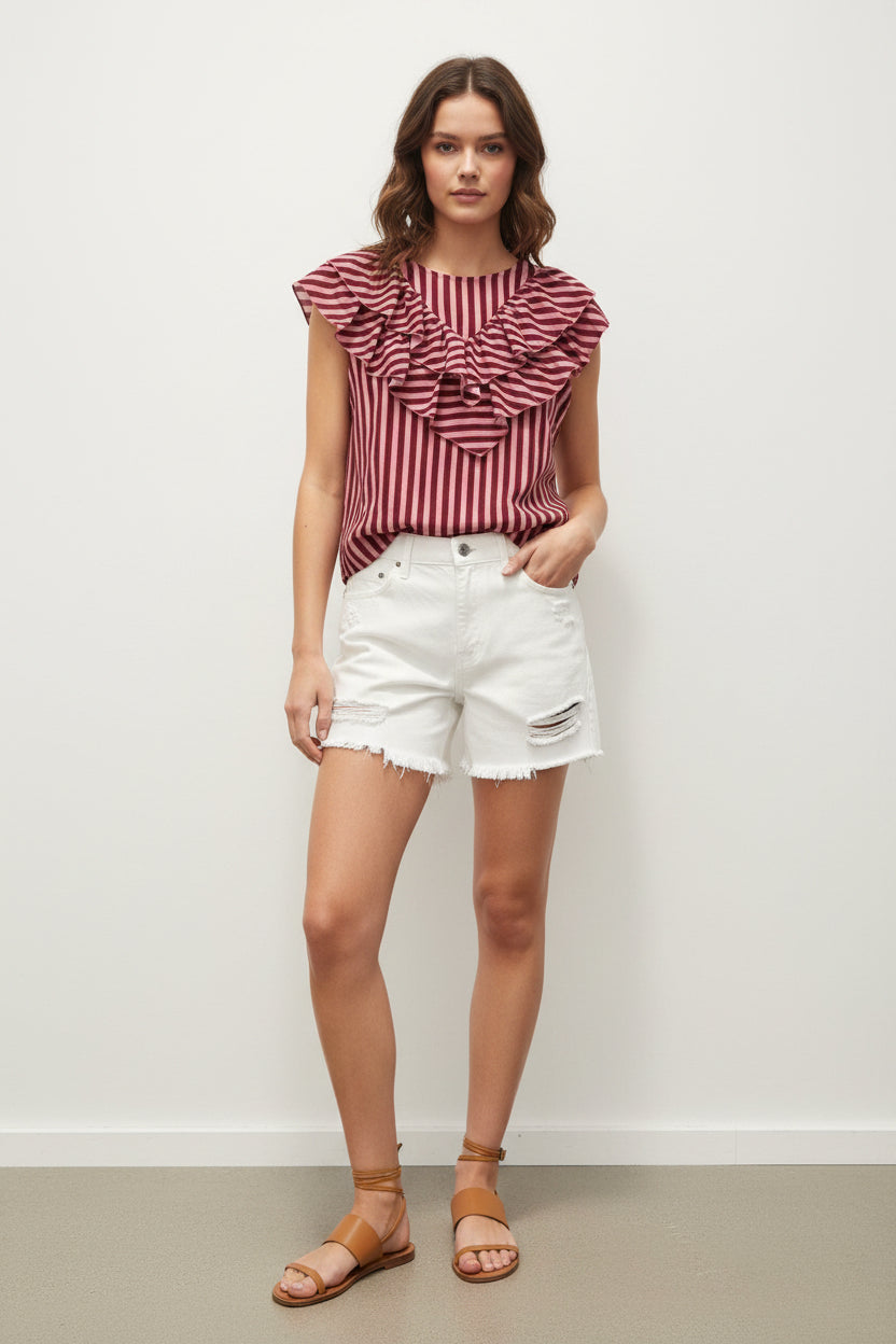 Blusa Teresa Rosa