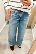 Vaquero Wide Leg Azul