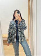 Chaqueta Reversible Marino & Nude Talla XL