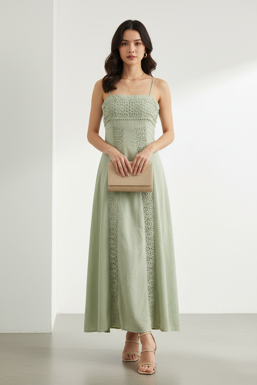 Vestido Leonor Menta