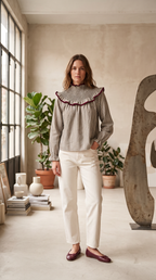 Blusa Cisne Rayas