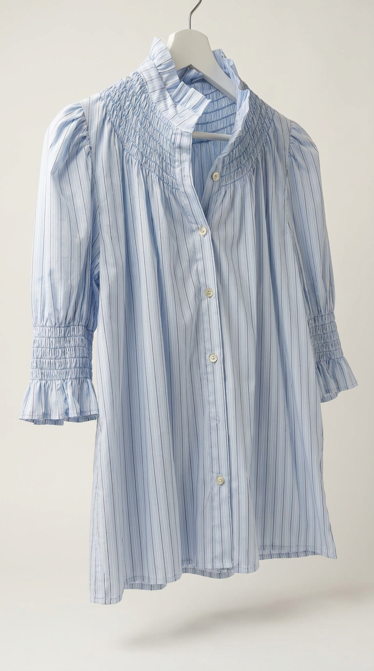 Camisa Camila Manga Corta