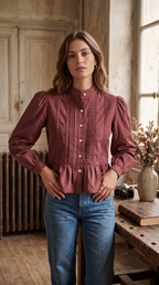 Blusa Amelia Frambuesa