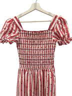 Vestido Topos Rojo