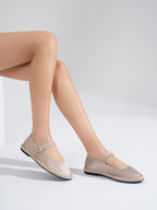 Merceditas Raso Beige