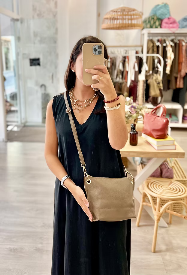 Bolso Gina Taupe