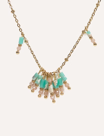 Collar Étnico Turquesa