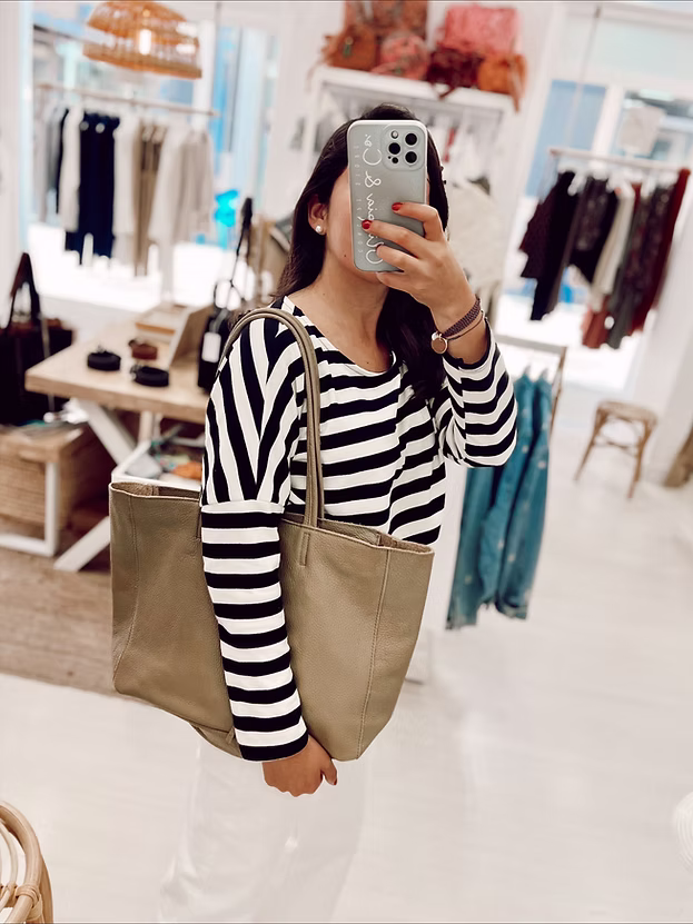 Bolso Shopper Taupe