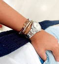Brazalete Bambú Plata