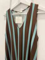 Vestido Punto Seda Pico