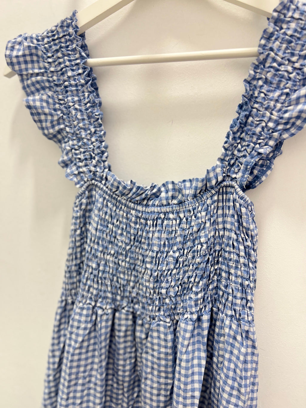 Vestido Vichy Azul