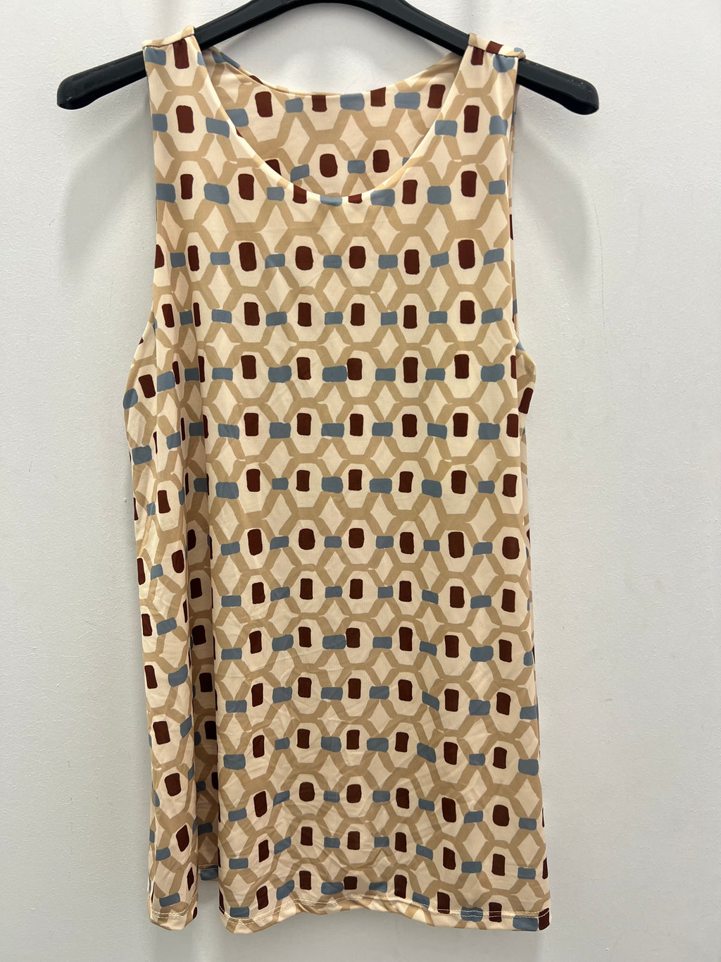 Top Punto Seda Beige