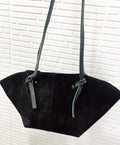 Bolso Cornualles Serraje Negro