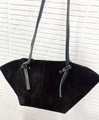 Bolso Cornualles Serraje Negro